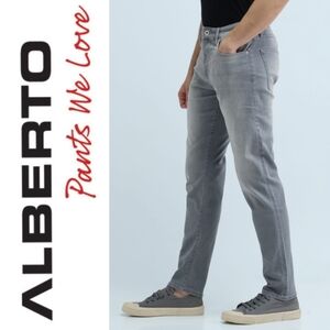 Like New! Alberto STONE Modern Fit Light Denim Jeans